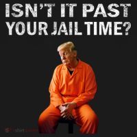 Isn’T It Past Your Jail Time Trump Mousepad thumb 1