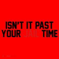 IsnT It Past Your Jail Time Santa Hat thumb 1