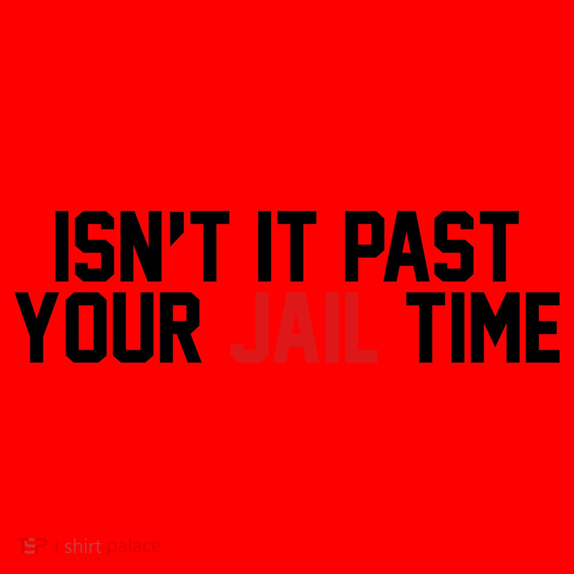 IsnT It Past Your Jail Time Santa Hat