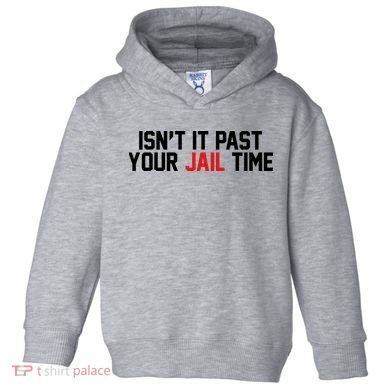 IsnT It Past Your Jail Time Toddler Hoodie