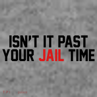 IsnT It Past Your Jail Time Toddler Hoodie thumb 2