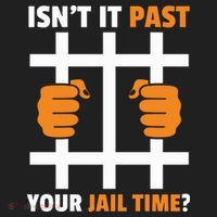 IsnT It Past Your Jail Time Quote IsnT It Past Your Jail Time Golf Towel thumb 3