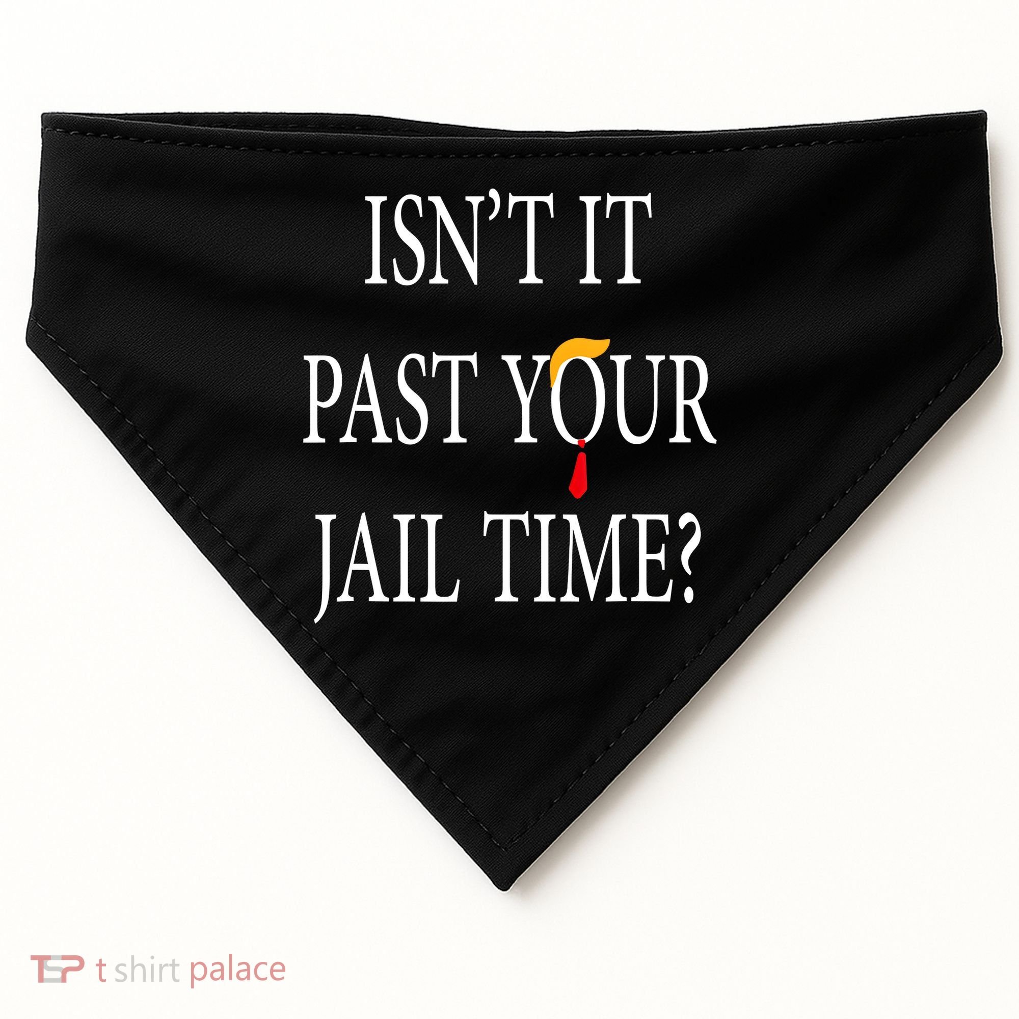 Isn’T It Past Your Jail Time USA-Made Doggie Bandana