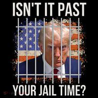 IsnT It Past Your Jail Time Kids Long Sleeve Shirt thumb 2