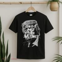 Isn’T It Past Your Jail Time Funny Saying T-Shirt thumb 2