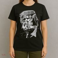 Isn’T It Past Your Jail Time Funny Saying T-Shirt thumb 4
