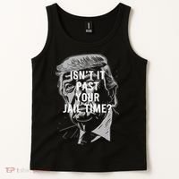 Isn’T It Past Your Jail Time Funny Saying Tank Top thumb 2