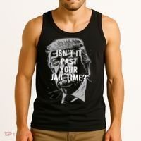 Isn’T It Past Your Jail Time Funny Saying Tank Top thumb 3