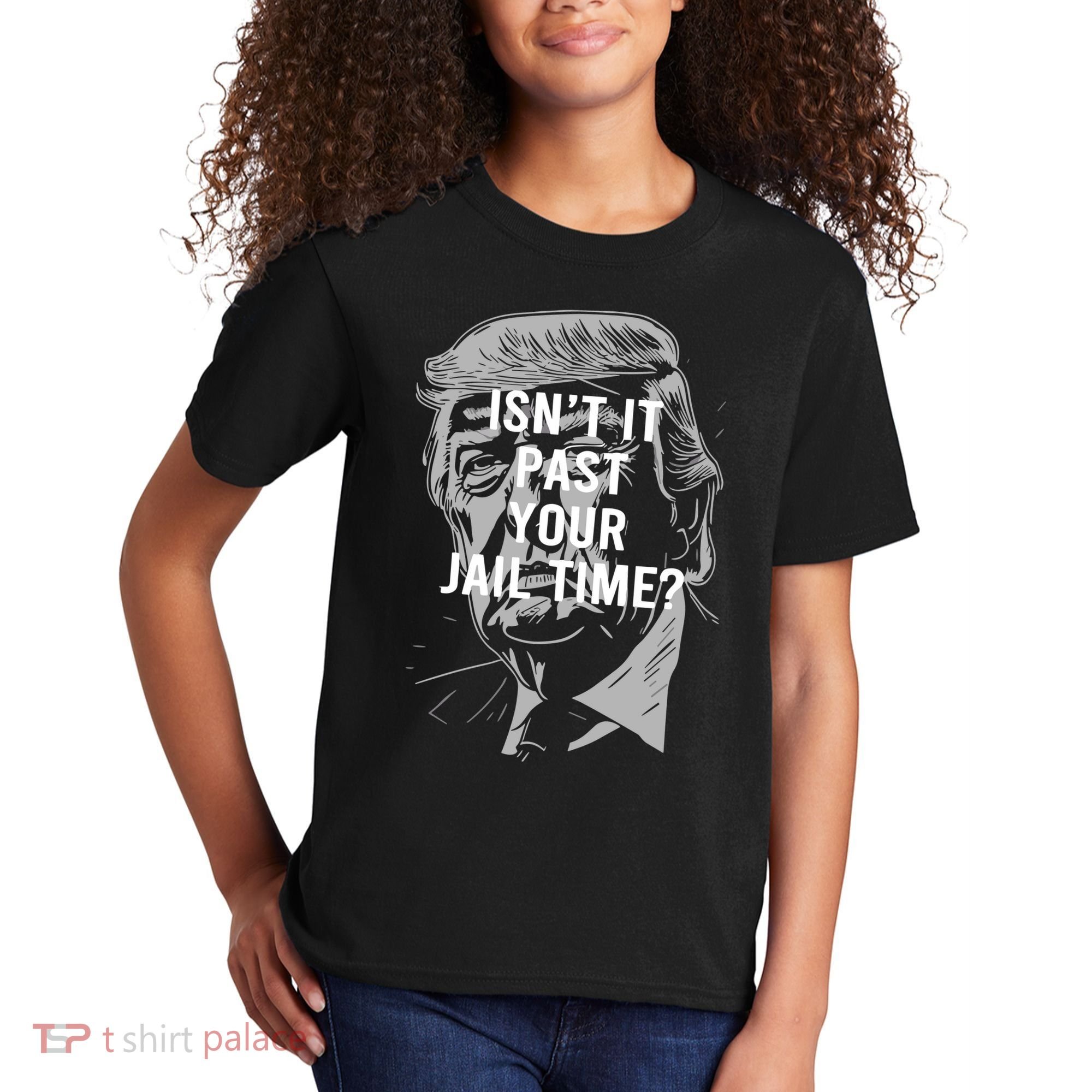 Isn’T It Past Your Jail Time Funny Saying Kids T-Shirt