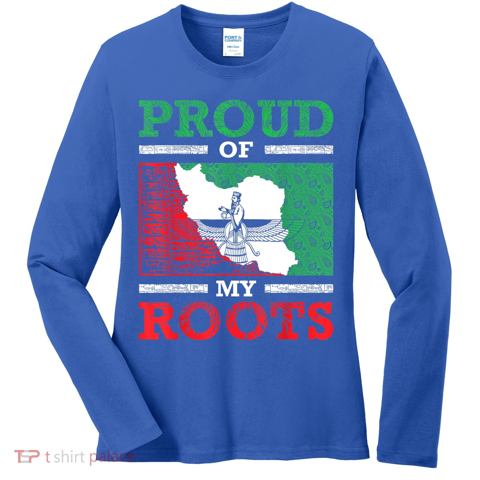 Iran Iranian Persian Irani Flag Iran Roots Farsi Irani Iran Women's Long Sleeve Shirt