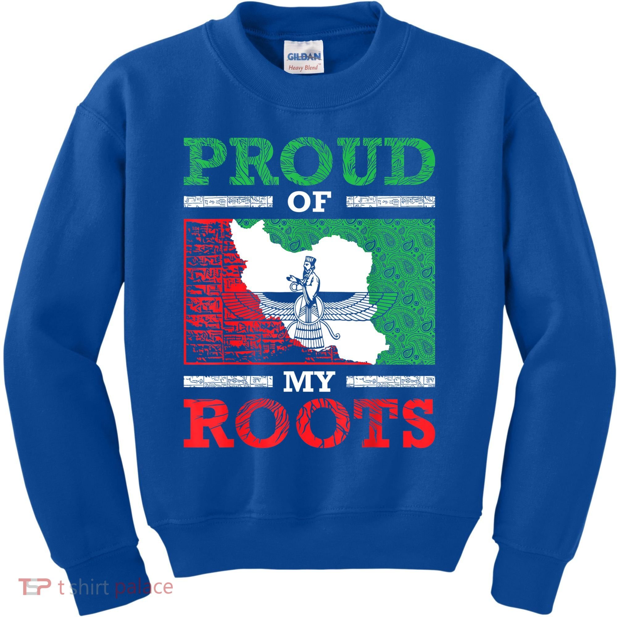 Iran Iranian Persian Irani Flag Iran Roots Farsi Irani Iran Kids Sweatshirt