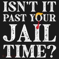 Isn’T It Past Your Jail Time Funny Saying Women's Tank Top thumb 5