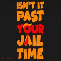 Isnt It Past Your Jail Time Anti Trump Coaster thumb 2