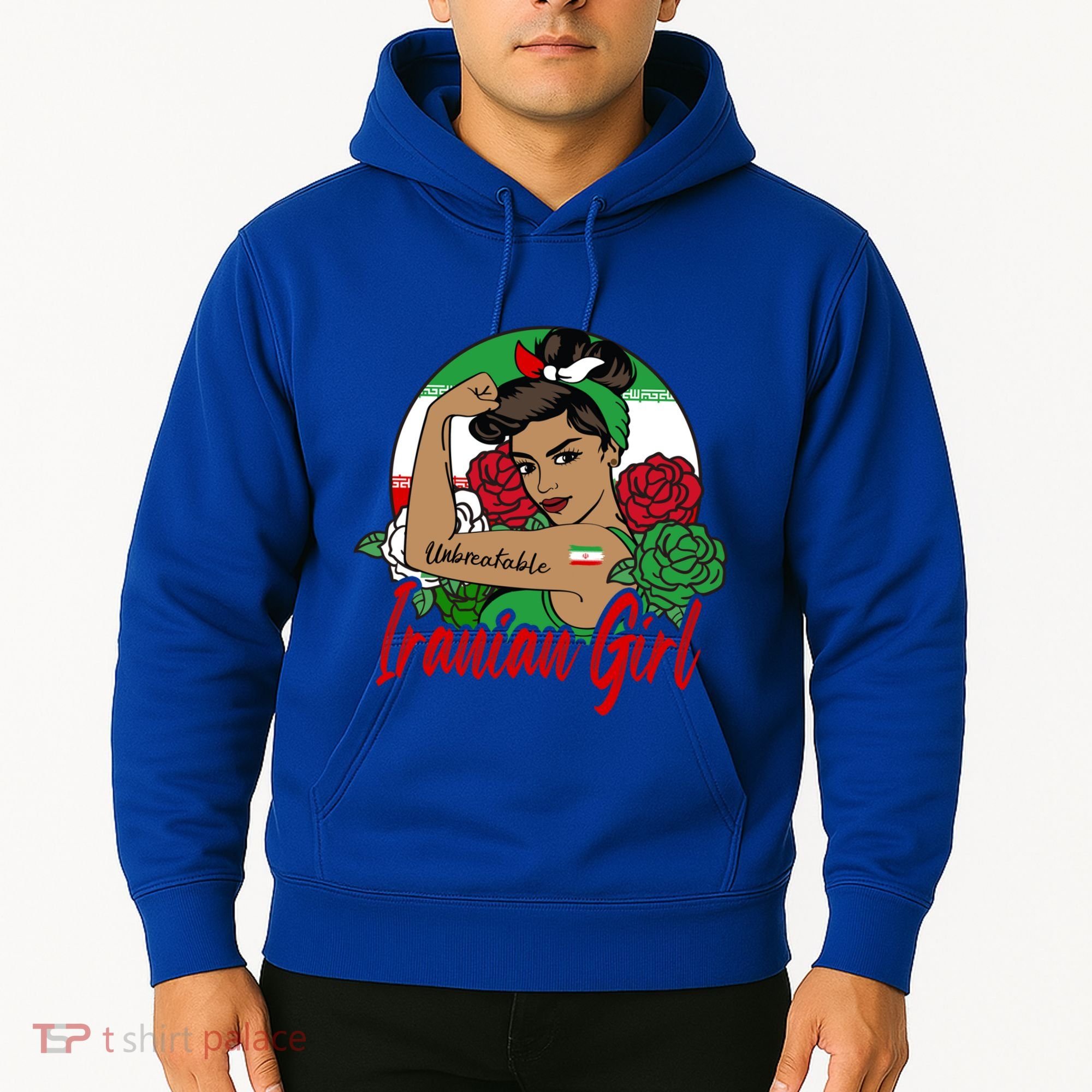 Iranian Iran Persian Flag Gift Hoodie