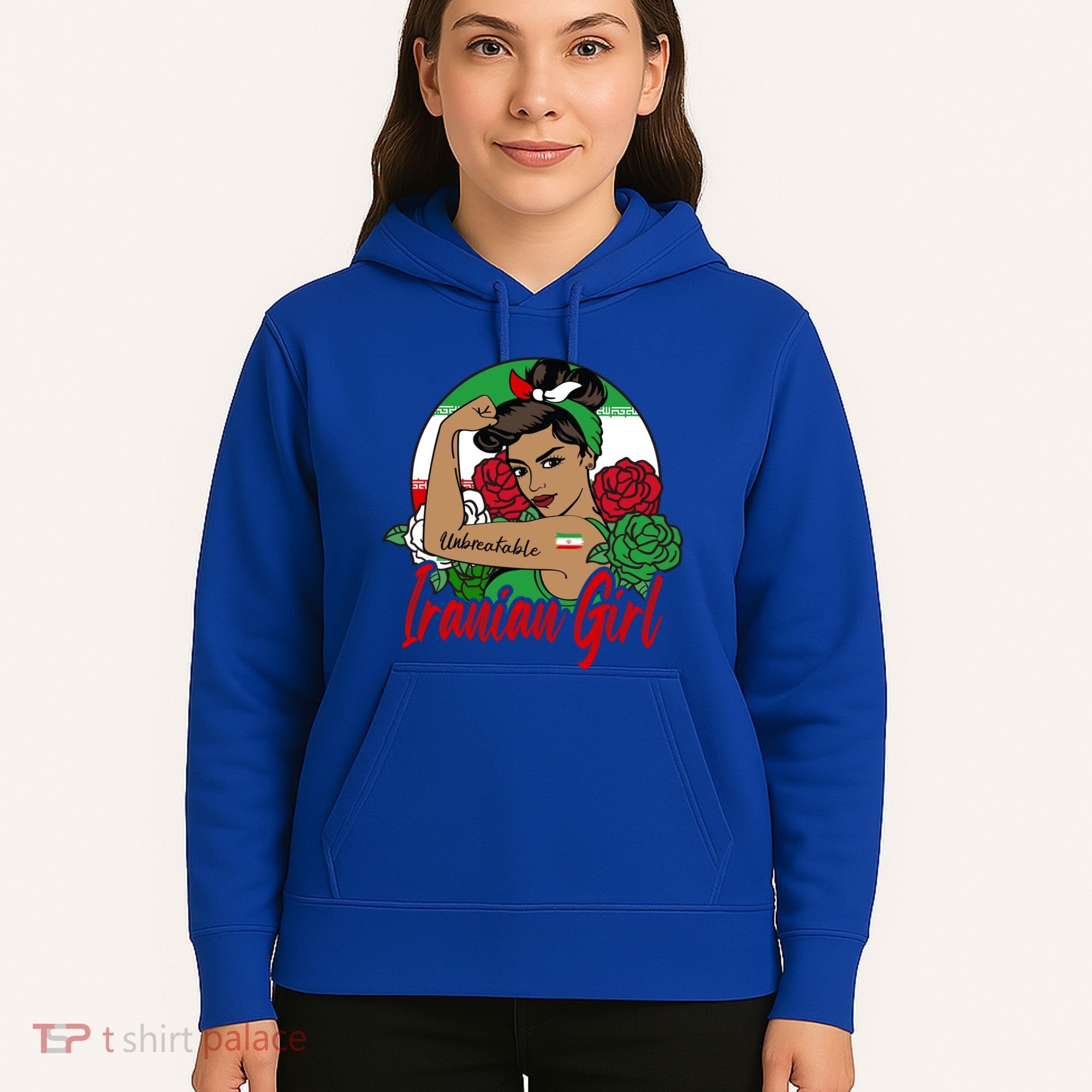 Iranian Iran Persian Flag Gift Hoodie