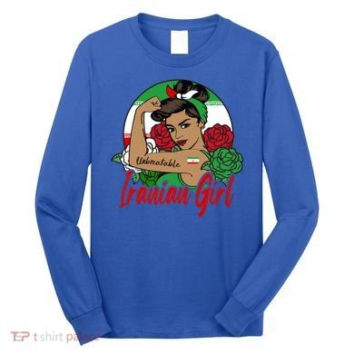 Iranian Iran Persian Flag Gift Long Sleeve Shirt