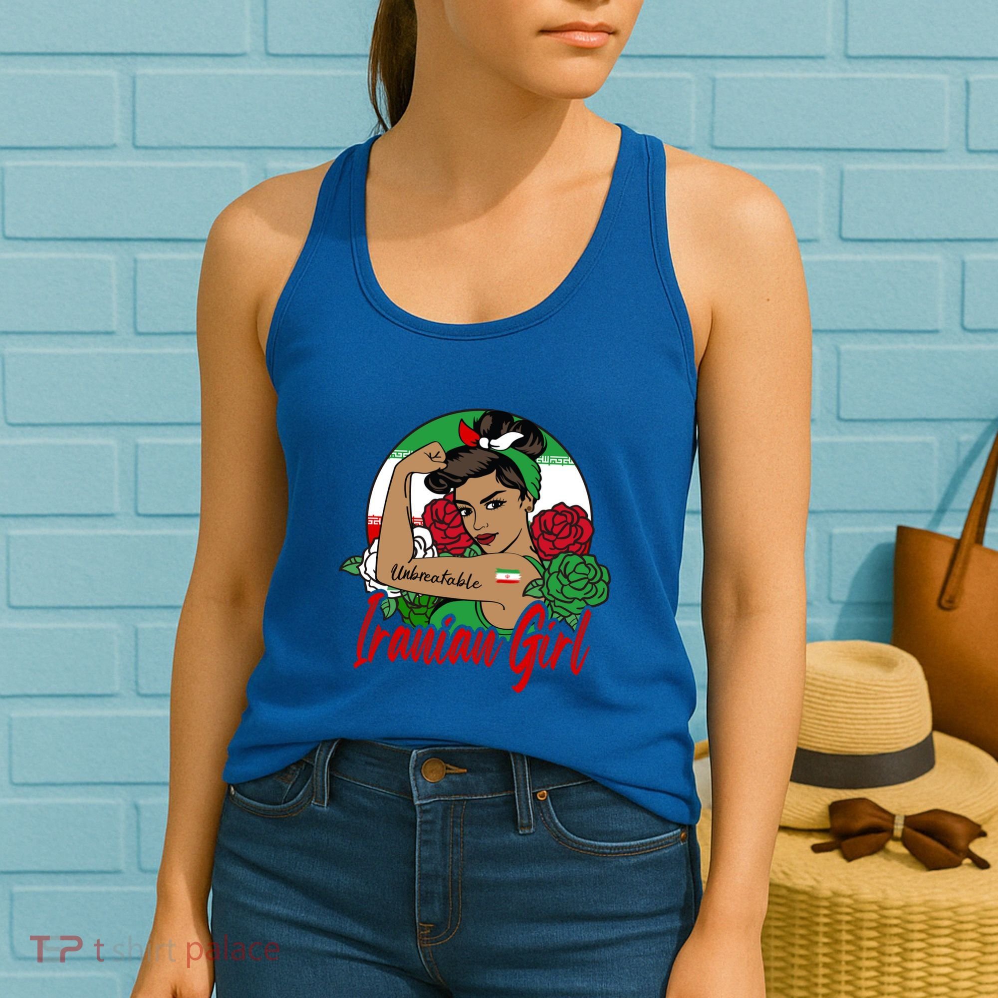 Iranian Iran Persian Flag Gift Women's Tank Top