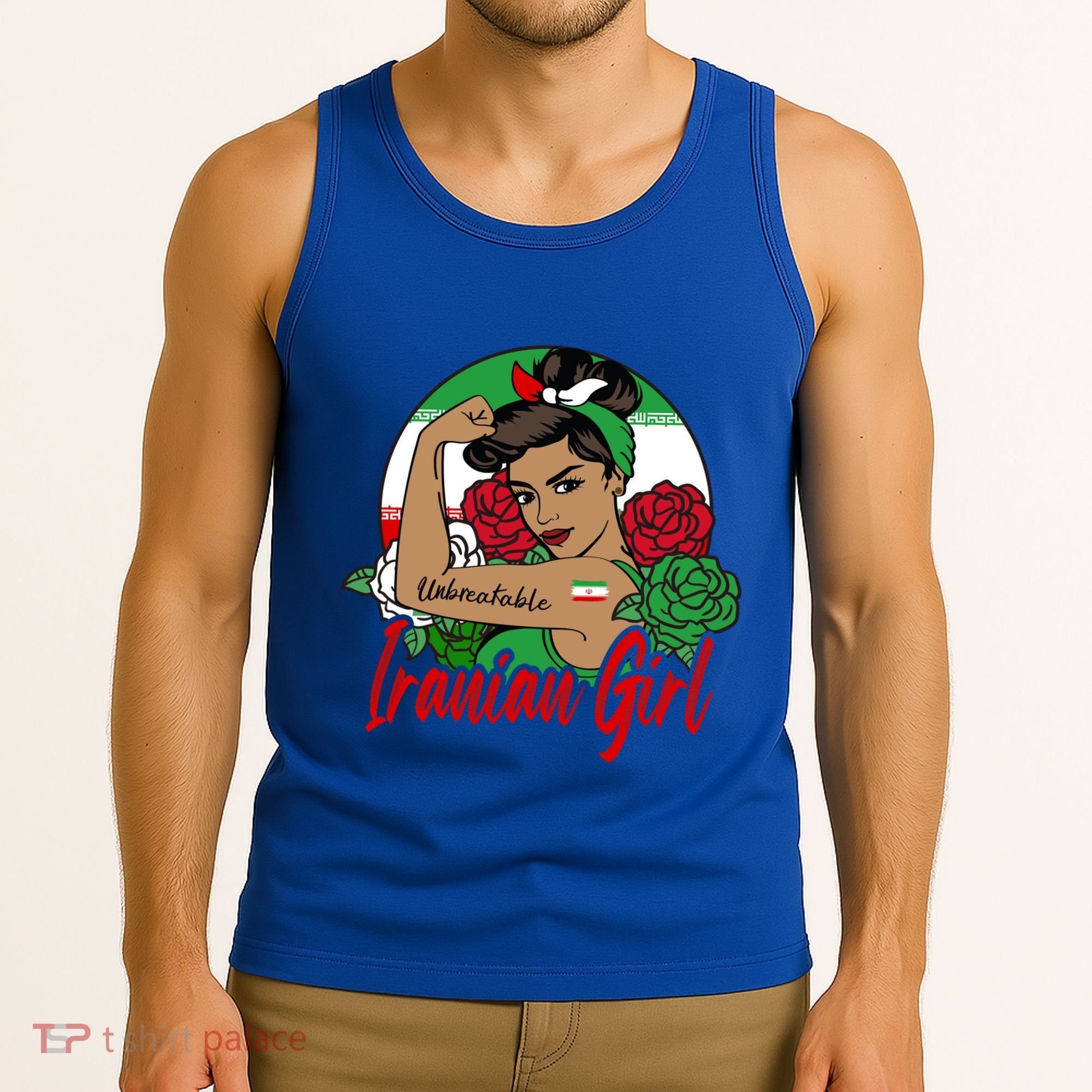 Iranian Iran Persian Flag Gift Tank Top