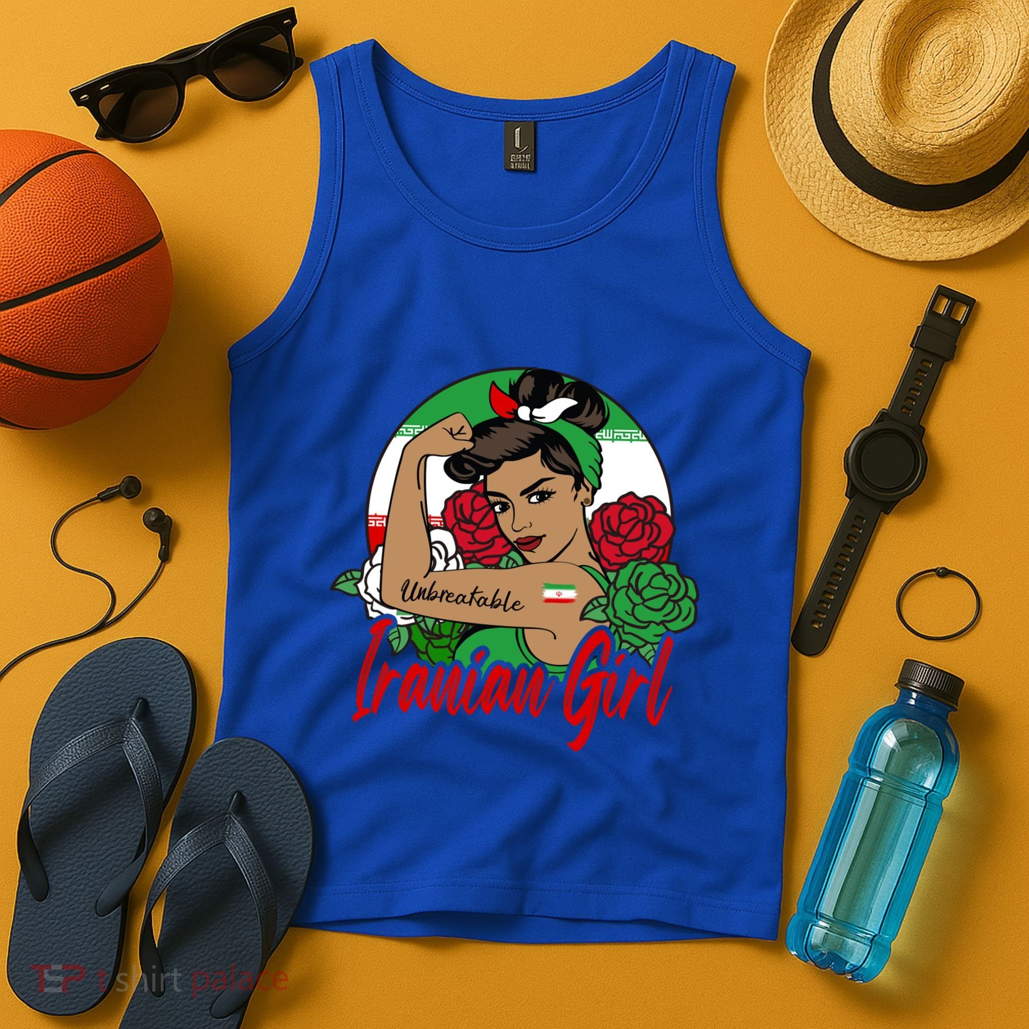 Iranian Iran Persian Flag Gift Tank Top
