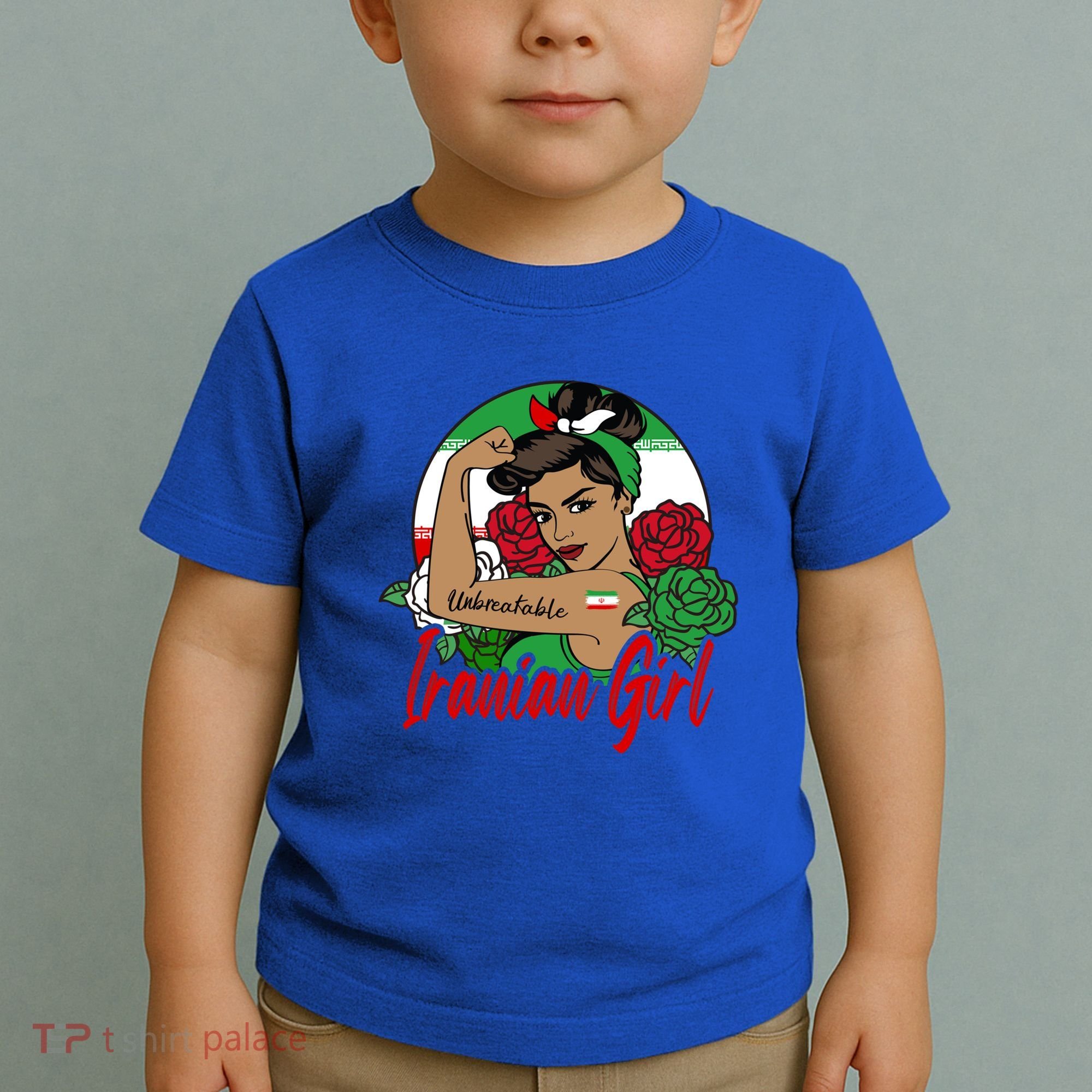 Iranian Iran Persian Flag Gift Toddler T-Shirt