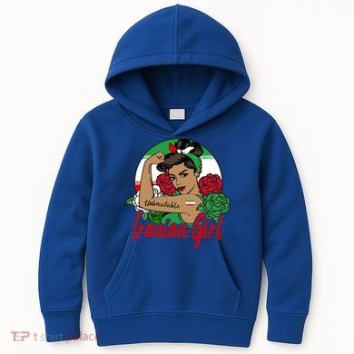 Iranian Iran Persian Flag Gift Kids Hoodie