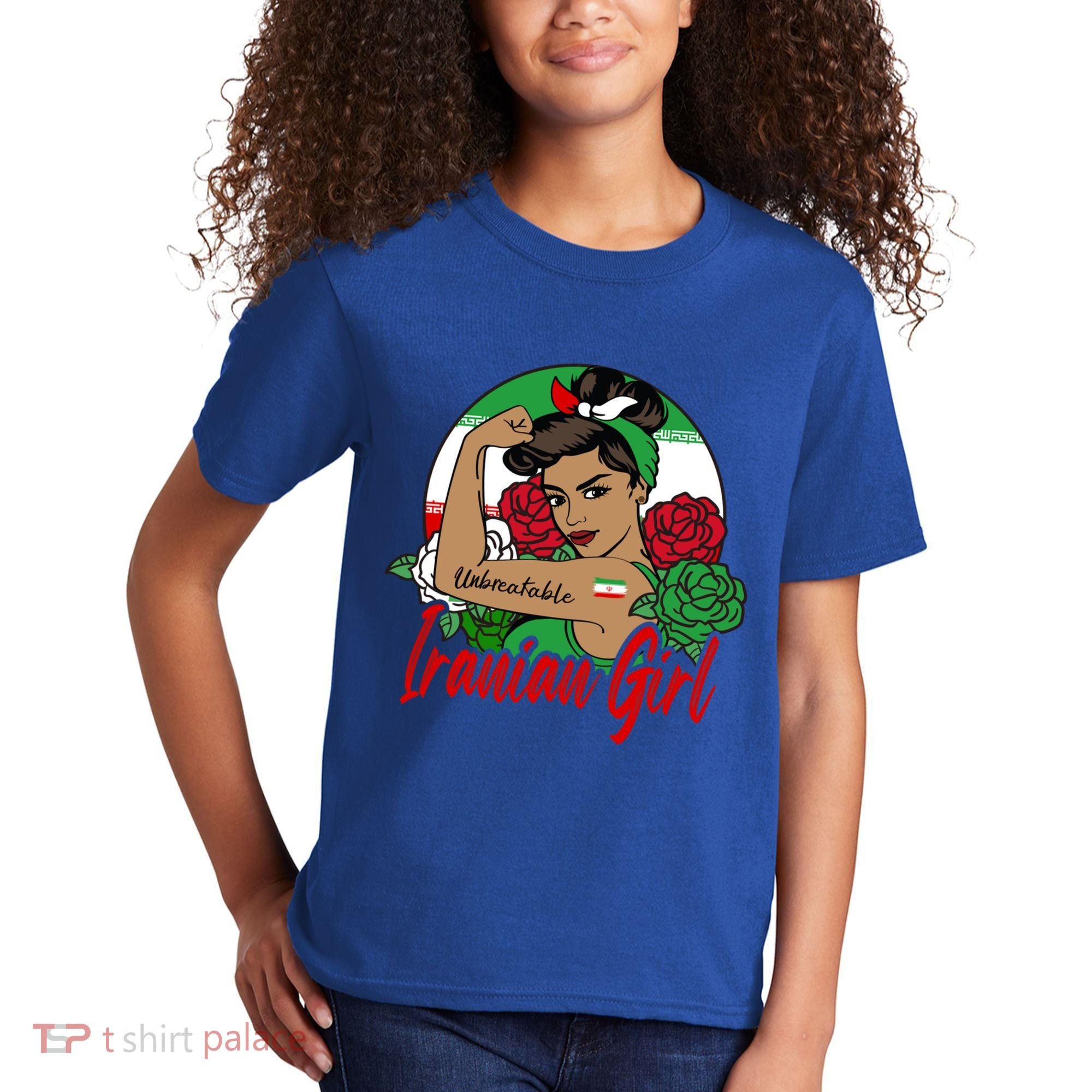 Iranian Iran Persian Flag Gift Kids T-Shirt