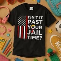 IsnT It Past Your Jail Time Kids T-Shirt thumb 3