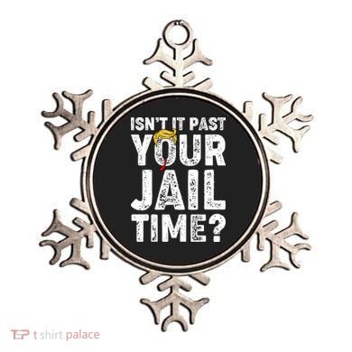 Isnt It Past Your Jail Time Anti Trump Ornament