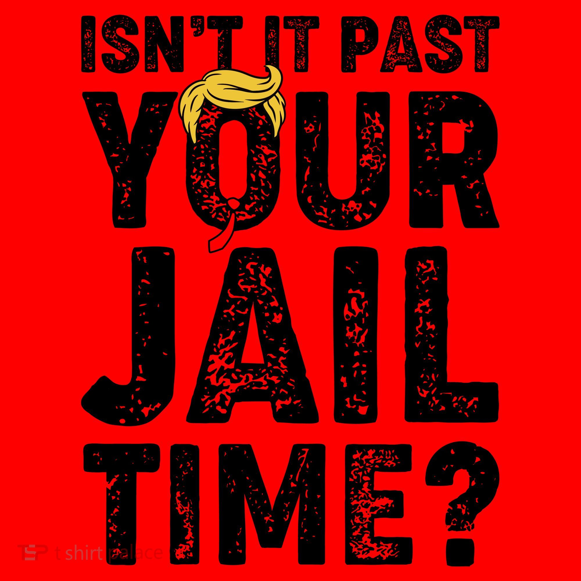 Isnt It Past Your Jail Time Anti Trump Santa Hat