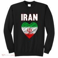 Iran Iranian Persian Pride Heart Sweatshirt thumb 0