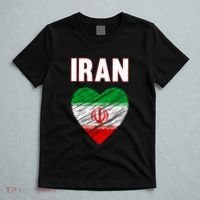 Iran Iranian Persian Pride Heart T-Shirt thumb 5