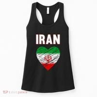 Iran Iranian Persian Pride Heart Women's Tank Top thumb 0
