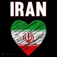 Iran Iranian Persian Pride Heart Toddler Hoodie thumb 2