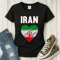 Iran Iranian Persian Pride Heart Women's T-Shirt thumb 3