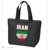 Iran Iranian Persian Pride Heart Tote Bag thumb 3