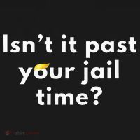 Isnt It Past Your Jail Time Doggie Tank thumb 4