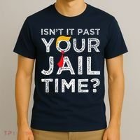 Isn’T It Past Your Jail Time Funny Saying Joke Humour T-Shirt thumb 3