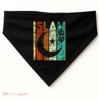 Islam Islamic Religion Allah Muslim Ramadan Arabic USA-Made Doggie Bandana thumb 0
