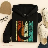 Islam Islamic Religion Allah Muslim Ramadan Arabic Hoodie thumb 4