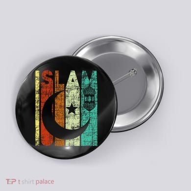 Islam Islamic Religion Allah Muslim Ramadan Arabic Button