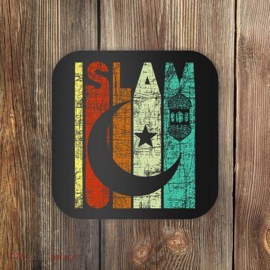Islam Islamic Religion Allah Muslim Ramadan Arabic Coaster