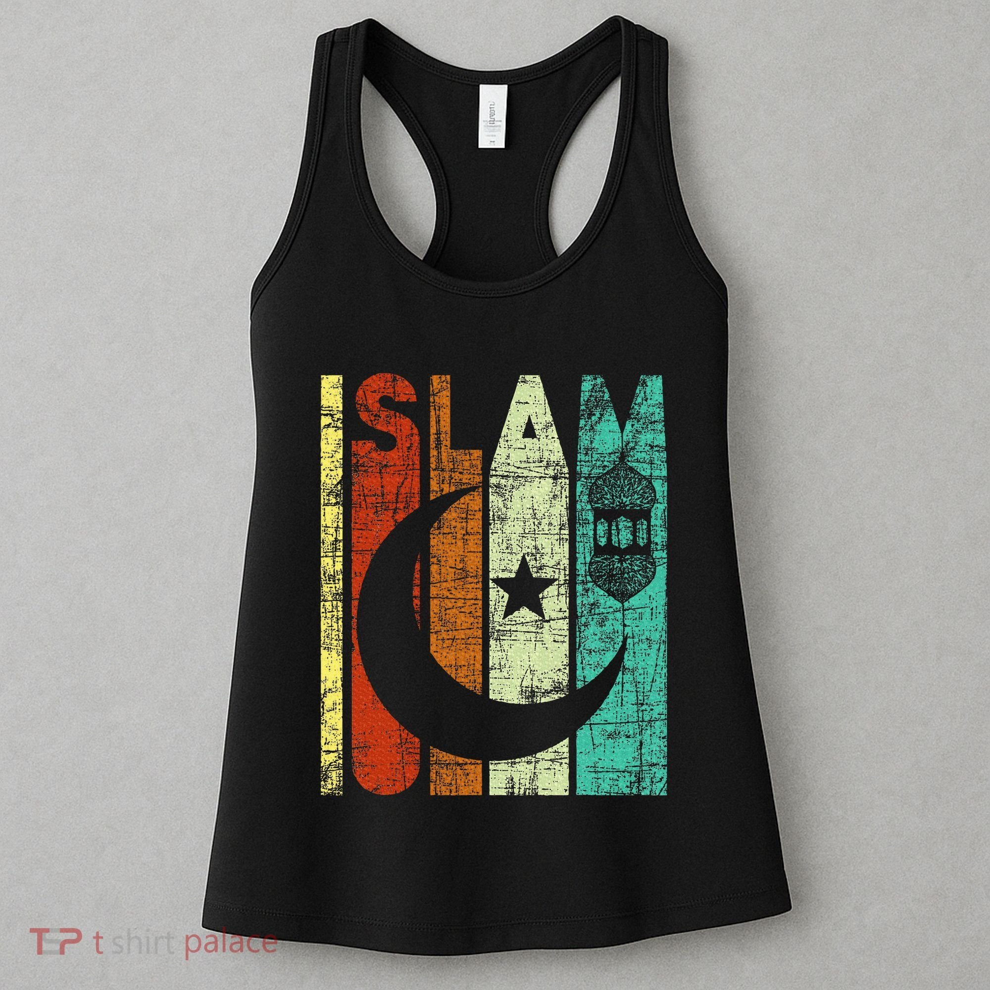 Islam Islamic Religion Allah Muslim Ramadan Arabic Women's Tank Top