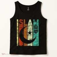Islam Islamic Religion Allah Muslim Ramadan Arabic Tank Top thumb 2