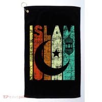 Islam Islamic Religion Allah Muslim Ramadan Arabic Golf Towel thumb 0