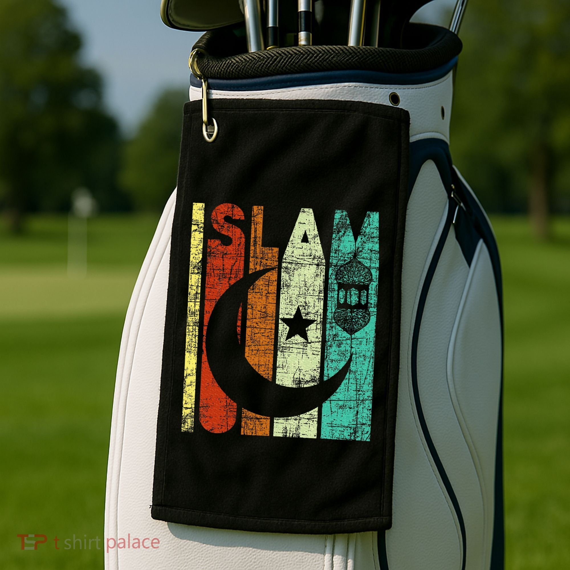 Islam Islamic Religion Allah Muslim Ramadan Arabic Golf Towel