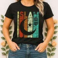Islam Islamic Religion Allah Muslim Ramadan Arabic Women's T-Shirt thumb 2