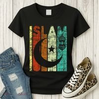 Islam Islamic Religion Allah Muslim Ramadan Arabic Women's T-Shirt thumb 3