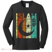 Islam Islamic Religion Allah Muslim Ramadan Arabic Kids Long Sleeve Shirt thumb 0
