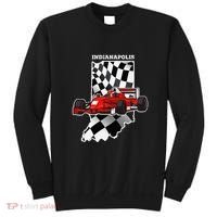 Indianapolis Indycar Racing Map Flag Sweatshirt thumb 0