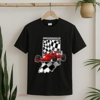 Indianapolis Indycar Racing Map Flag T-Shirt thumb 2